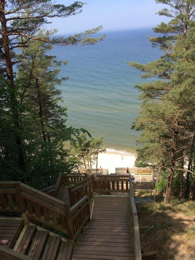 Holiday Home Slavia New S8 Miedzyzdroje Z Antresola I Balkonem Przy Plazy Kültér fotó