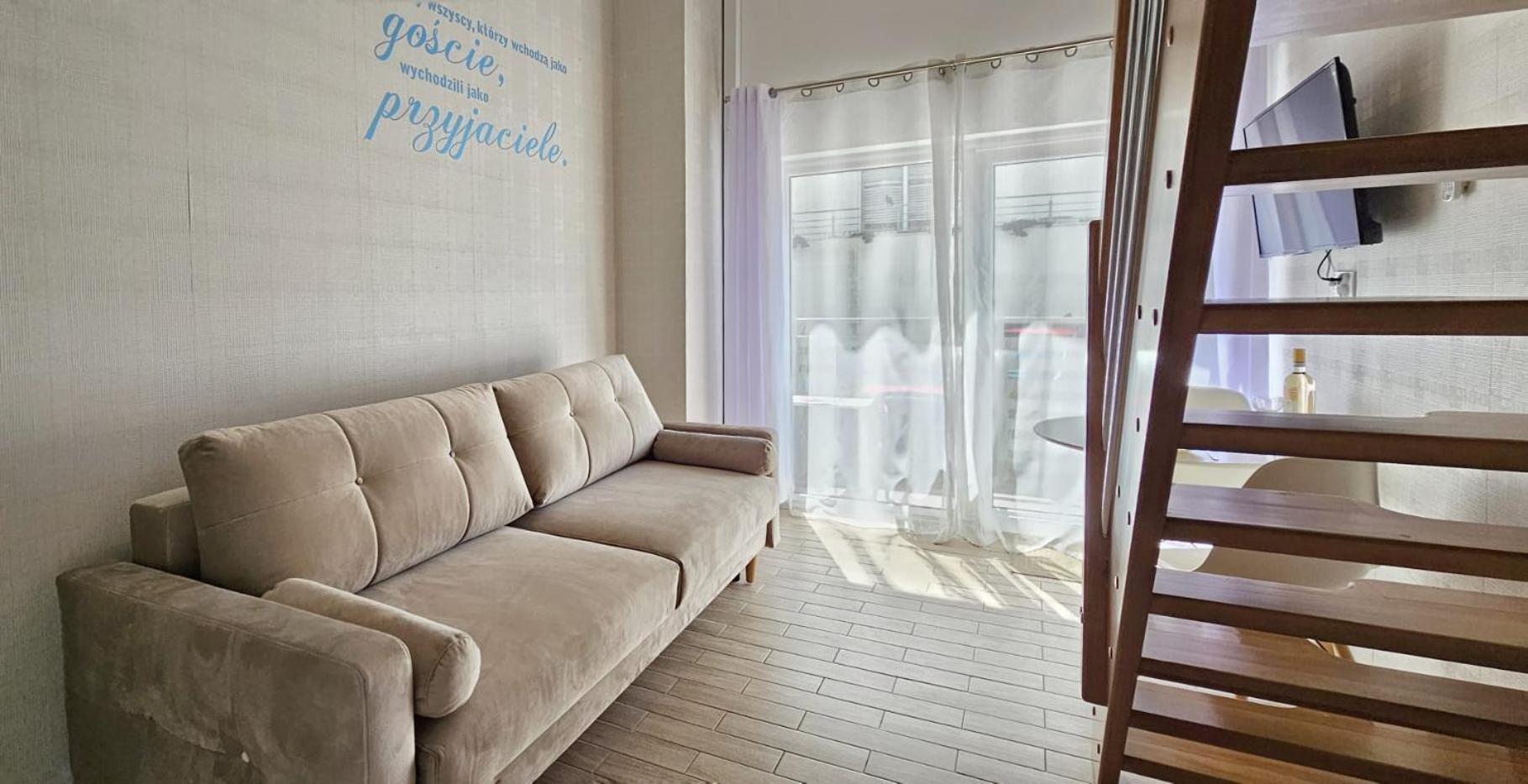 Holiday Home Slavia New S8 Miedzyzdroje Z Antresola I Balkonem Przy Plazy Kültér fotó