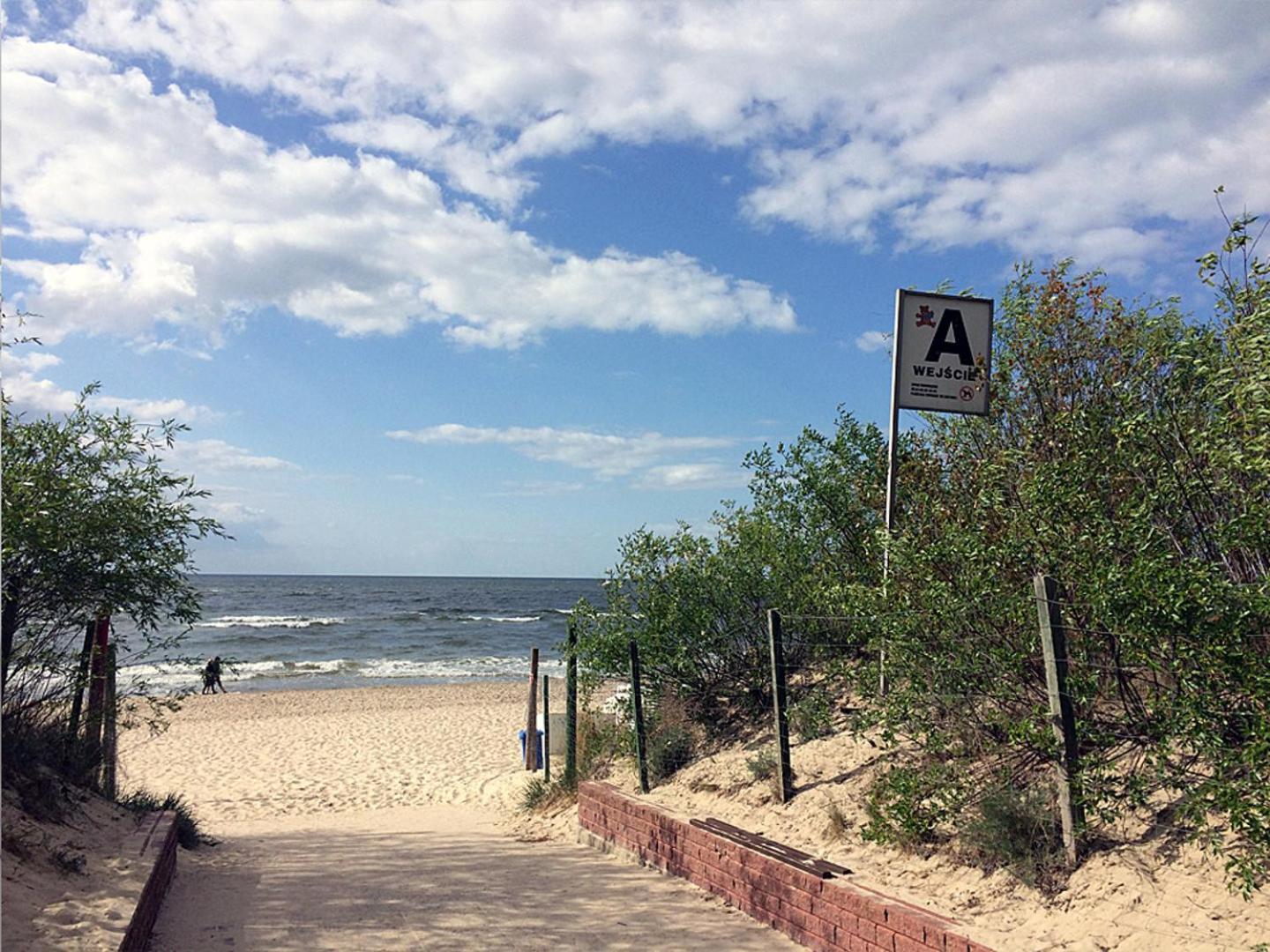 Holiday Home Slavia New S8 Miedzyzdroje Z Antresola I Balkonem Przy Plazy Kültér fotó